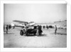 Riley Kestrel and a Dragon aircraft on a beach, 1934 by Unknown