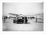 Riley Kestrel and a Dragon aircraft on a beach, 1934 by Unknown