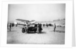 Riley Kestrel and a Dragon aircraft on a beach, 1934 by Unknown