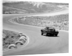 1964 Chevrolet Corvette Stingray on a winding racetrack, (c1964?) by Unknown