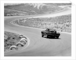 1964 Chevrolet Corvette Stingray on a winding racetrack, (c1964?) by Unknown