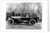 A man at the wheel of a Hispano-Suiza Alfonso XIII, 1914 by Unknown