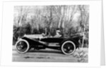 A man at the wheel of a Hispano-Suiza Alfonso XIII, 1914 by Unknown