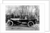 A man at the wheel of a Hispano-Suiza Alfonso XIII, 1914 by Unknown