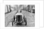 Lorraine Barrow at the wheel of a De Dietrich, Paris to Madrid Race, 1903 by Unknown