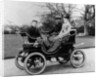 People in a De Dion Vis-a-Vis car, 1902 by Unknown
