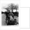 A man and boys in a De Dion car, 1908 by Unknown