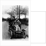 A man and boys in a De Dion car, 1908 by Unknown