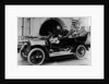 Chauffeur Charlie Keith at the wheel of a Humber, c1907 by Unknown