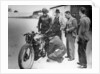 Jimmy Guthrie riding a Norton, (1930s?) by Unknown
