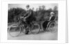 A motorcycle with a trailer, c1903 by Unknown