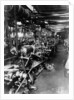Interior of the Norton factory, showing the production line, 1929 by Unknown