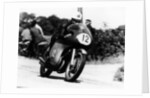 John Hartle winning the Isle of Man Junior TT, on an MV Agusta, 1960 by Unknown
