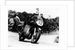 John Hartle winning the Isle of Man Junior TT, on an MV Agusta, 1960 by Unknown