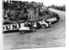 Rupert Hollaus on bike number 23, Carlo Ubbiali on bike number 7, 1954 by Unknown