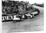Rupert Hollaus on bike number 23, Carlo Ubbiali on bike number 7, 1954 by Unknown