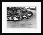 Rupert Hollaus on bike number 23, Carlo Ubbiali on bike number 7, 1954 by Unknown