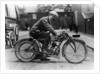 Harry Collier on a Matchless bike, Isle of Man Senior TT, 1912 by Unknown