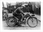 Harry Collier on a Matchless bike, Isle of Man Senior TT, 1912 by Unknown