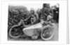 Freddie Dixon and passenger Walter Denny, Isle of Man sidecar TT race by Anonymous
