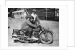 Mk1 Brough Superior 1000cc motorbike, (early 1920s?) by Unknown