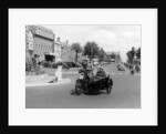 1922 Bradbury motorbike and sidecar, 1955 by Unknown
