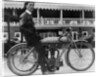 Syd Justien Tessier, on a 1910 Bat 3.5 Litre bike, (1910?) by Unknown