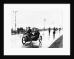 A Bat motorbike and sidecar taking part in the Pioneer Run, Brighton, 1913 by Unknown