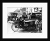 Woman riding a 1929 500cc AJS motorbike, (c1929?) by Unknown