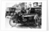 Woman riding a 1929 500cc AJS motorbike, (c1929?) by Unknown
