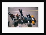 John Surtees in his BRM at the British Grand Prix, Silverstone, Northamptonshire, 1969 by Unknown