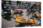 Denny Hulme's McLaren Ford at the British Grand Prix, Silverstone, Northamptonshire, 1969 by Unknown