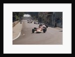 Graham Hill's Lotus leading John Surtees' Honda, Monaco Grand Prix, 1968 by Unknown