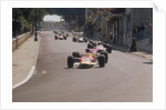 Graham Hill's Lotus leading John Surtees' Honda, Monaco Grand Prix, 1968 by Unknown