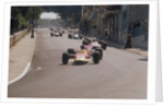 Graham Hill's Lotus leading John Surtees' Honda, Monaco Grand Prix, 1968 by Unknown