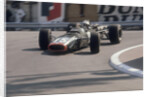 BRM of Dickie Attwood entering a corner, Monaco Grand Prix, 1968 by Unknown