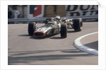 BRM of Dickie Attwood entering a corner, Monaco Grand Prix, 1968 by Unknown