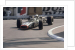 BRM of Dickie Attwood entering a corner, Monaco Grand Prix, 1968 by Unknown