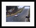 Ford GT40 leading Alpine A210 Renault, Le Mans 24 Hours, France, 1967 by Unknown