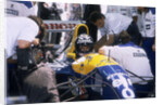 Damon Hill in his Williams-Renault, 1993 by Unknown