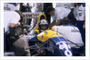 Damon Hill in his Williams-Renault, 1993 by Unknown