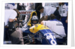 Damon Hill in his Williams-Renault, 1993 by Unknown