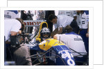 Damon Hill in his Williams-Renault, 1993 by Unknown