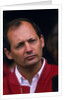 Ron Dennis, McLaren Formula 1 team manager, British Grand Prix, Silverstone, Northamptonshire, 1989 by Unknown