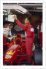Michael Schumacher with Ferrari, British Grand Prix, Silverstone, Northamptonshire, 1997 by Unknown