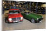 Austin Mini 1275 GT 1980 and MG Midget 1979 by Simon Clay