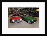 Austin Mini 1275 GT 1980 and MG Midget 1979 by Simon Clay