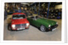 Austin Mini 1275 GT 1980 and MG Midget 1979 by Simon Clay
