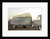Ford Ranch wagon with kom pack trailer 1952 by Simon Clay