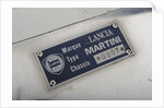 Lancia Martini Le Mans car chasis no 0007 1983 by Simon Clay